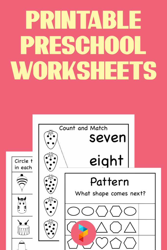 10 Best Printable Preschool Worksheets Printablee