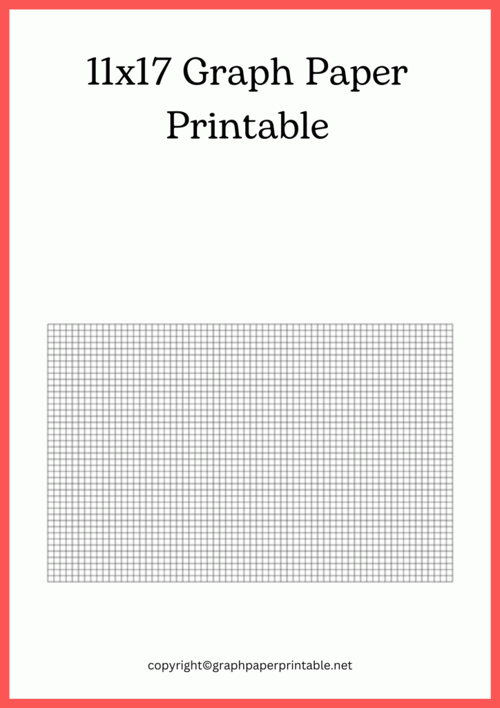 11x17 Graph Paper Printable Free Templates In PDF