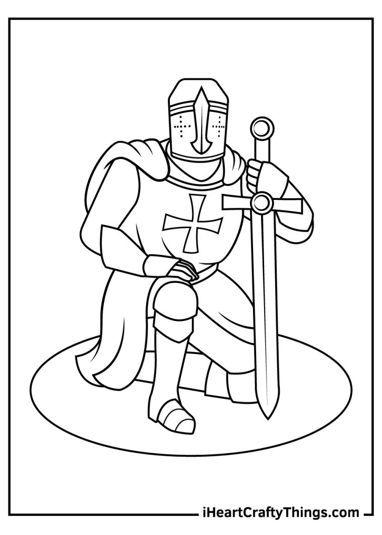 15 Knight Coloring Pages 100 Free Printables