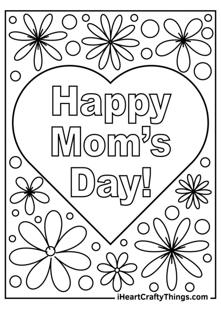 15 Mother s Day Coloring Pages 100 Free To Print PDFs