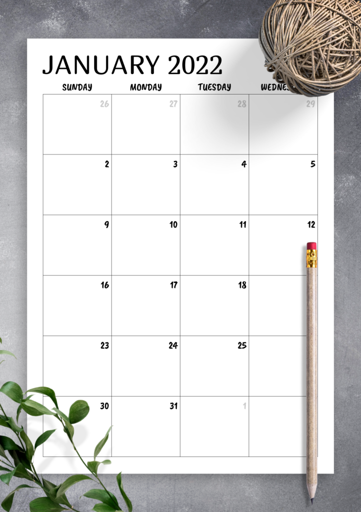 17 X 11 Calendar Template Free Calendar Template 11 X 17 Calendar 