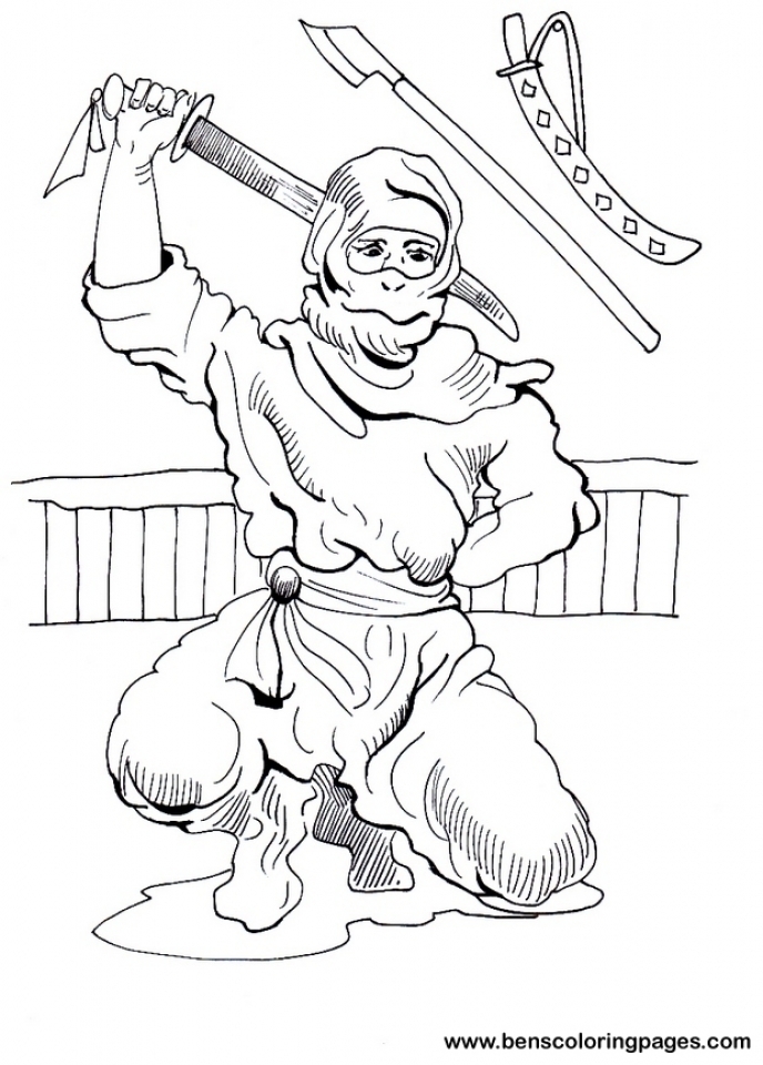 20 Free Printable Ninja Coloring Pages EverFreeColoring
