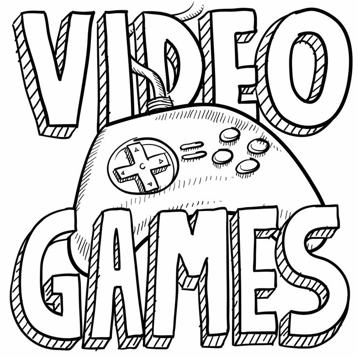 25 Best Video Game Coloring Pages Images On Pinterest Coloring Books
