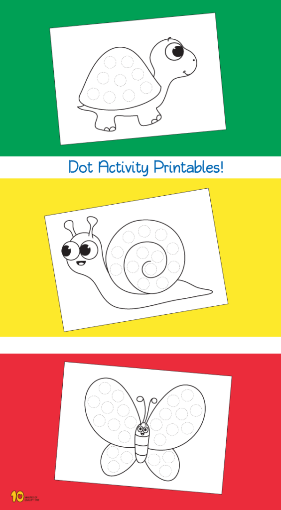 25 Dot Activity Printables 10 Minutes Of Quality Time Artofit