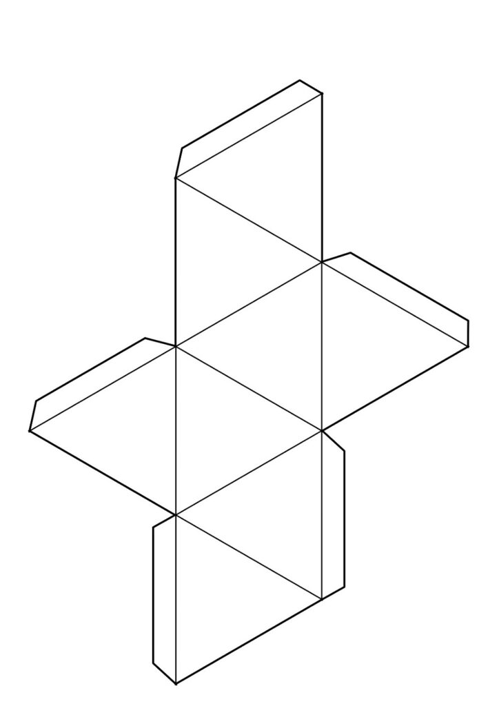 3 D Shape Nets Printable Learning Printable