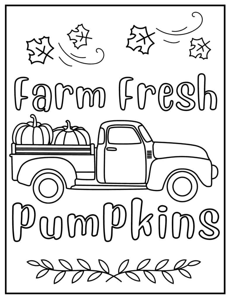 30 Free Printable Fall Coloring Pages Prudent Penny Pincher