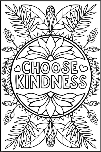 35 Free Kindness Coloring Pages