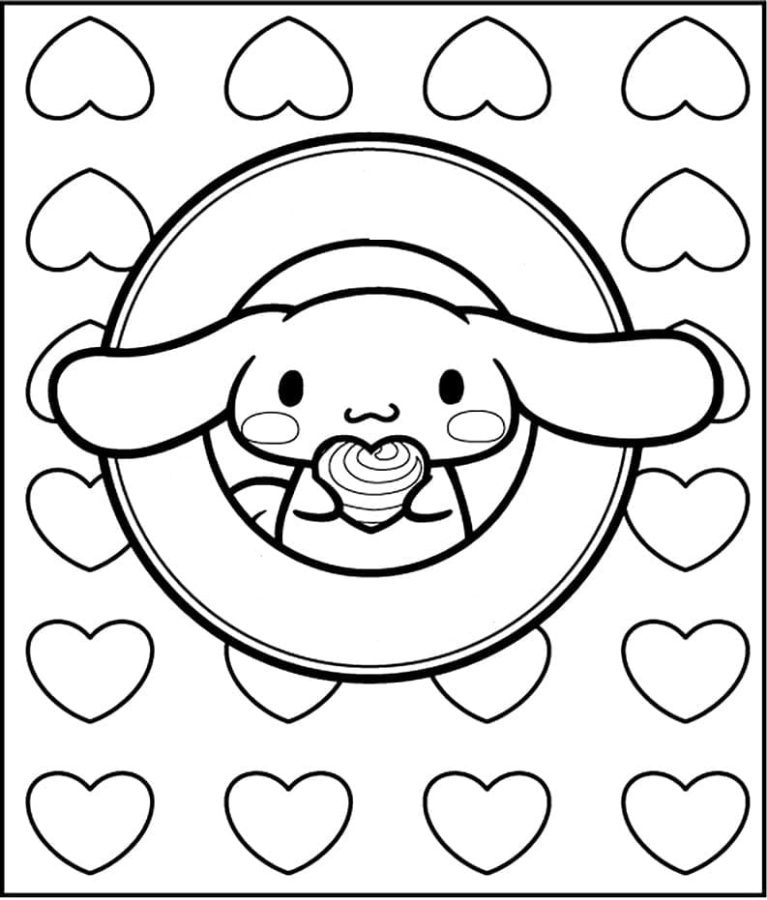 37 Printable Cinnamoroll Coloring Pages NarinderCeara