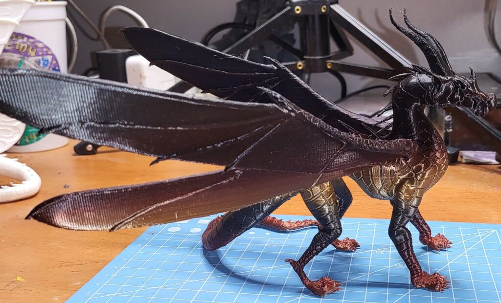 3D Printed Hivewing From The Wings Of Fire Series Etsy