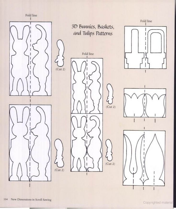 3d Scroll Saw Patterns Free Printable