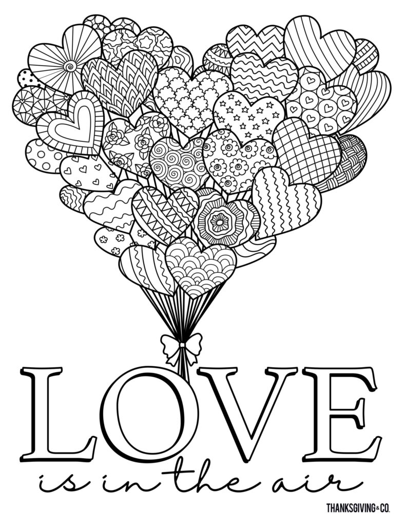 4 Free Adult Coloring Pages For Valentine s Day That Will Bring Out 