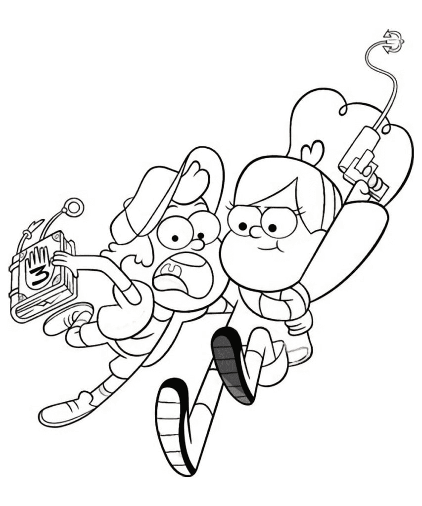 54 Gravity Falls Coloring Pages ColoringPagesOnly