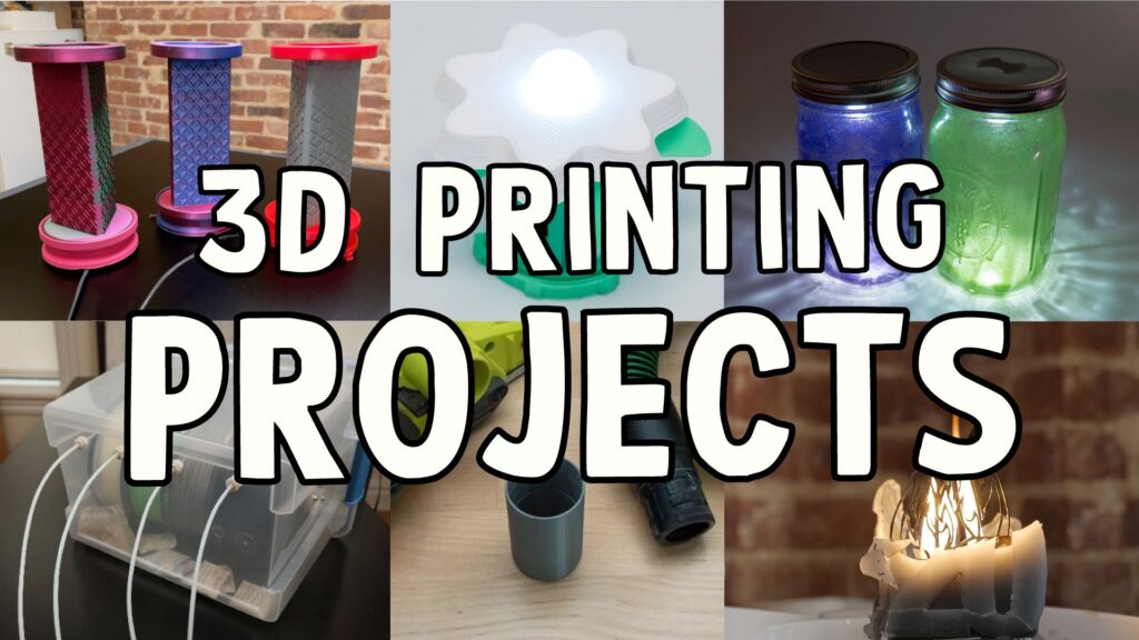 6 Easy DIY 3D Printing Projects Becky Stern