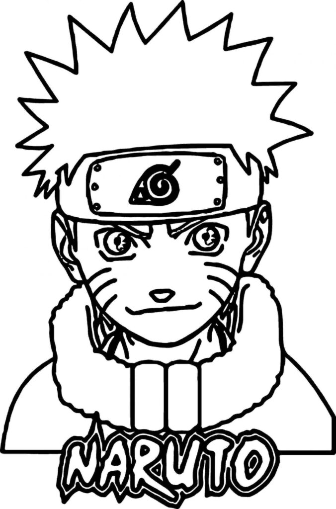 63 Naruto Coloring Pages ColoringPagesOnly