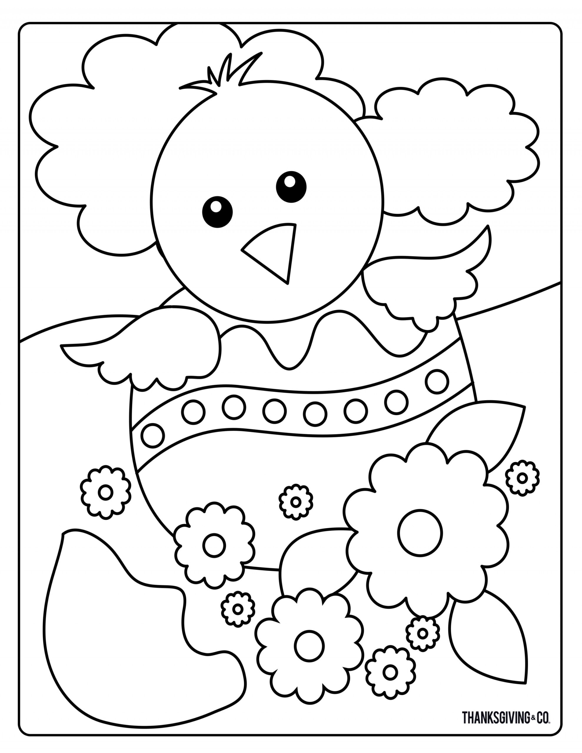 8 Free Printable Easter Coloring Pages Your Kids Will Love