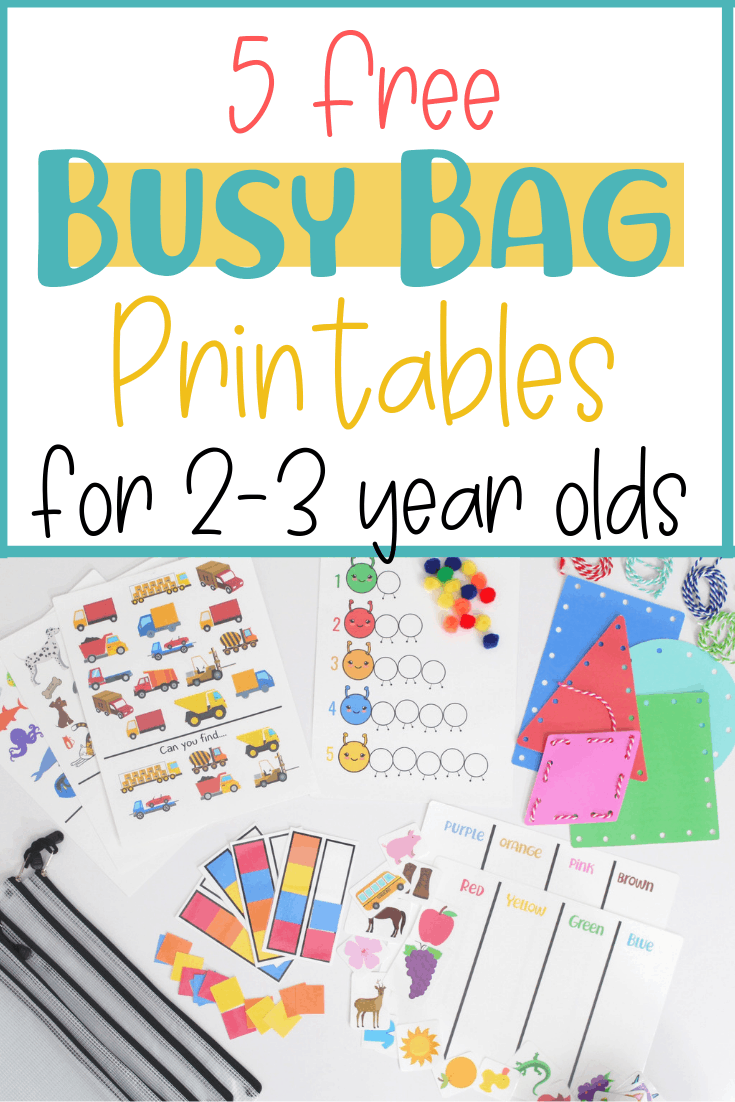 Activities For 2 Year Olds Printables