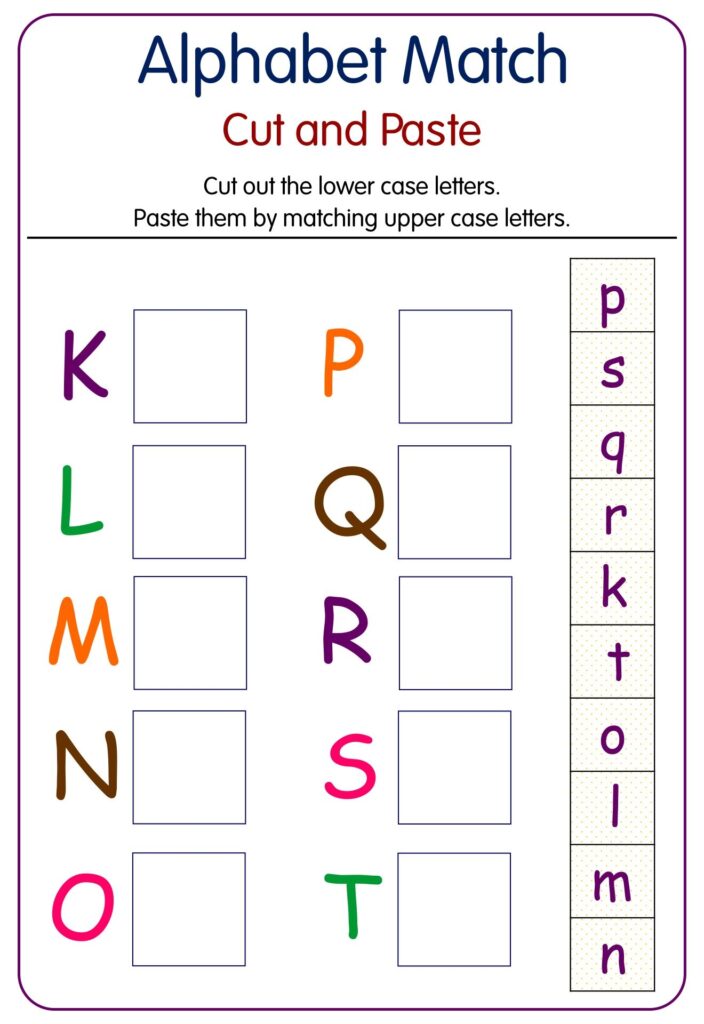 Alphabet Matching Worksheets 13 Free PDF Printables Printablee