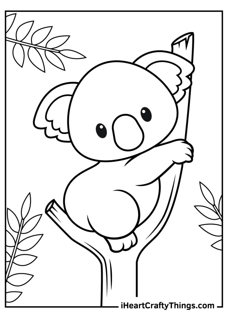 Animal Printable Coloring Pages For Kids