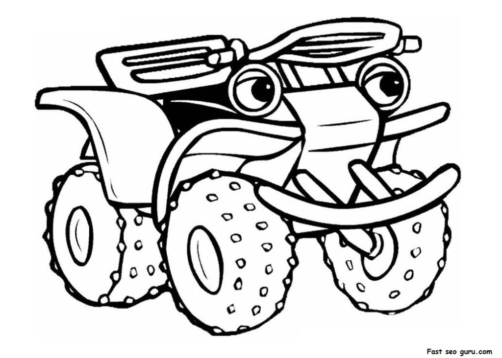 ATV Coloring Pages Free Printable Coloring Pages For Kids