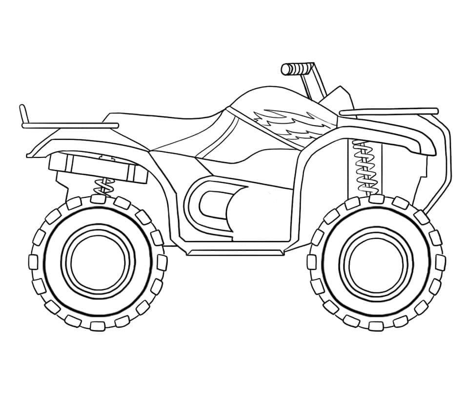 ATV Coloring Pages Free Printable Coloring Pages For Kids