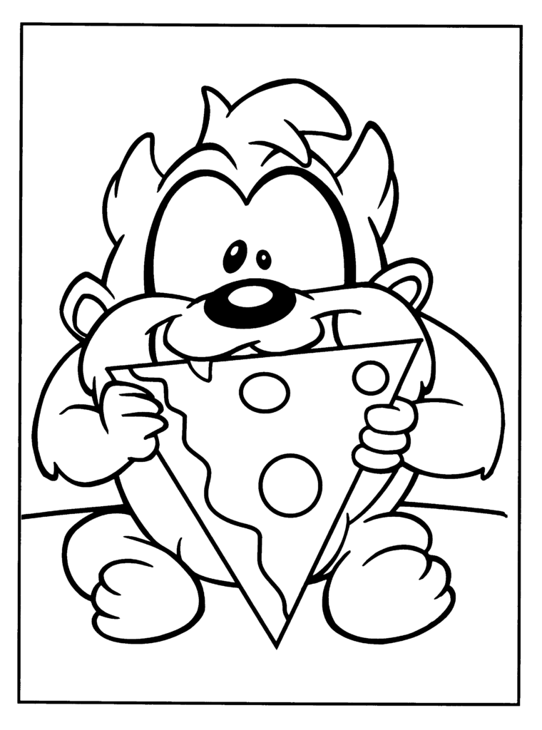 Baby Looney Tunes 26513 Cartoons Free Printable Coloring Pages