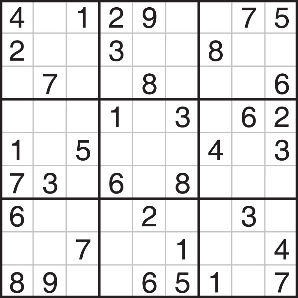 Beginner Easy Sudoku Printable 4 Per Page