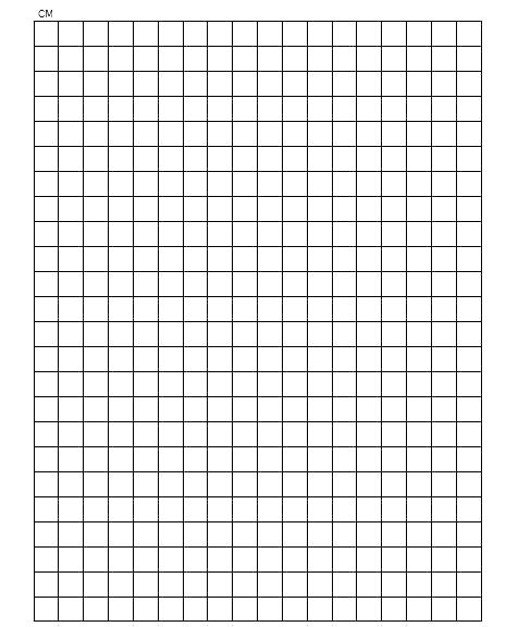 Centimeter Graph Paper Printable