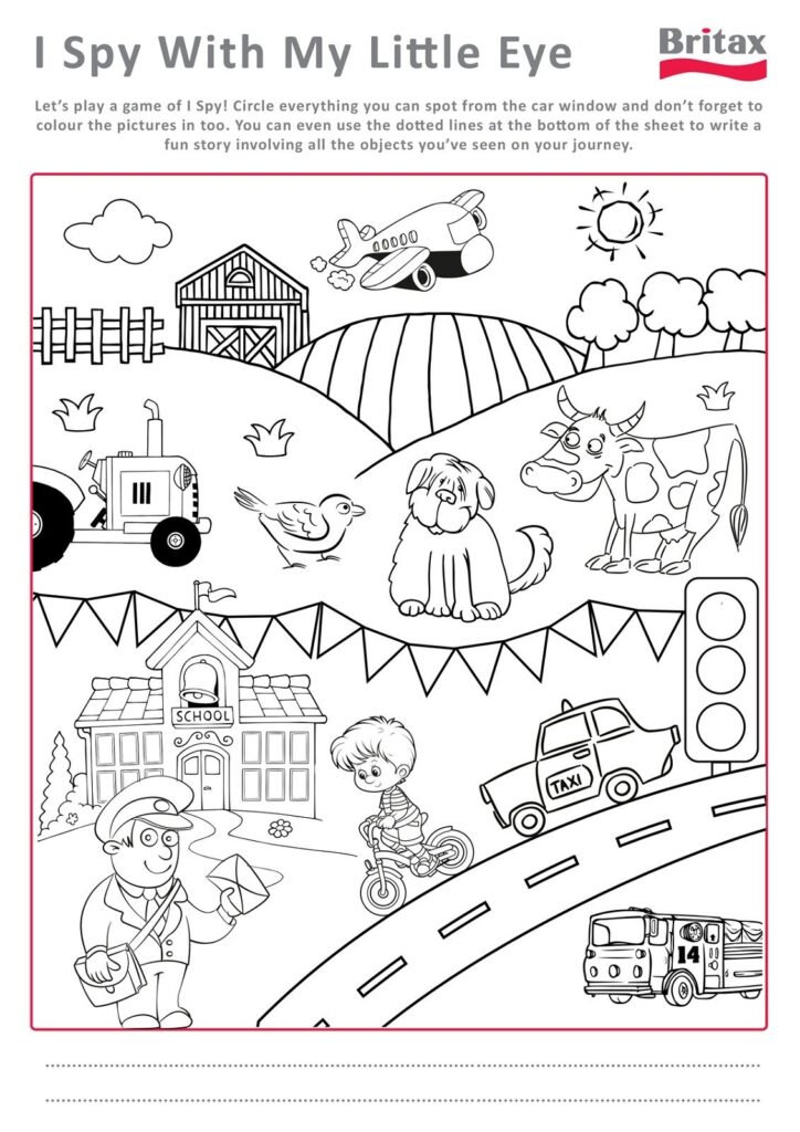 Children s Activity Sheets Free Printable