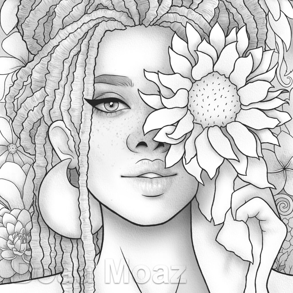 Collection Of Black Girl Coloring Pages Free Printable