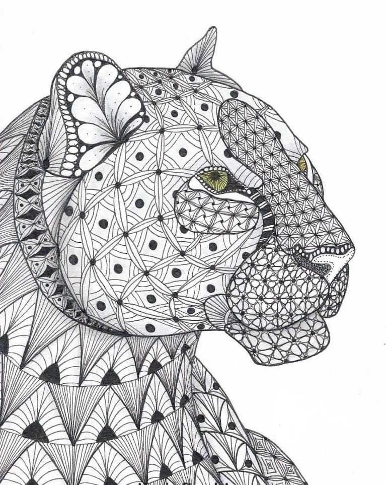 Collection Of Cool Coloring Pages For Adults Free Printable