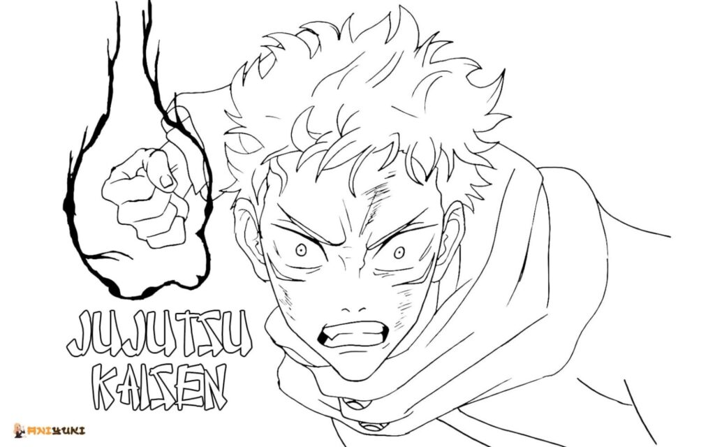 Coloriage Jujutsu Kaisen Coloriages Sur Wonder Day Com Coloringaja games