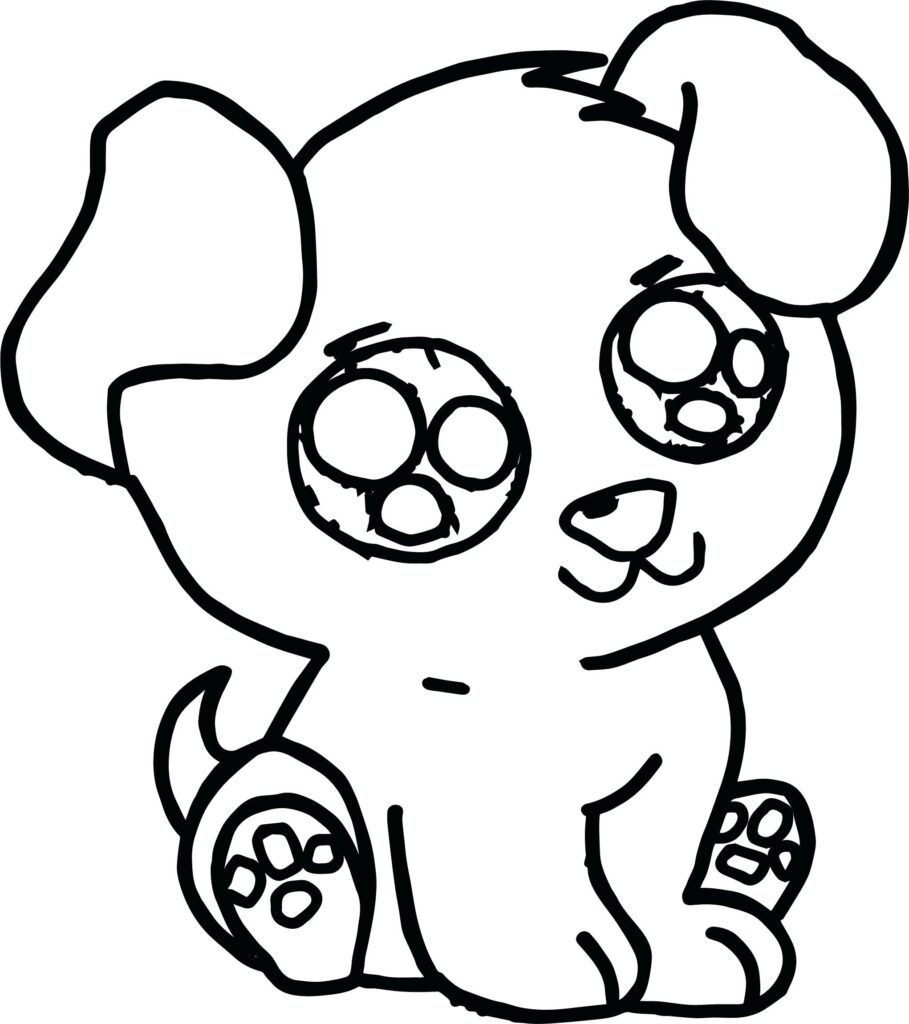 Cute Puppy Coloring Pages To Print At GetColorings Free Printable