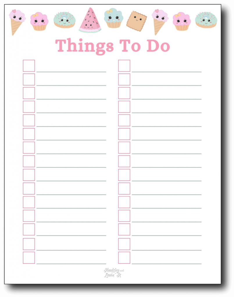 Cute To Do List Organize Your Tasks With This Free Printable To Do List