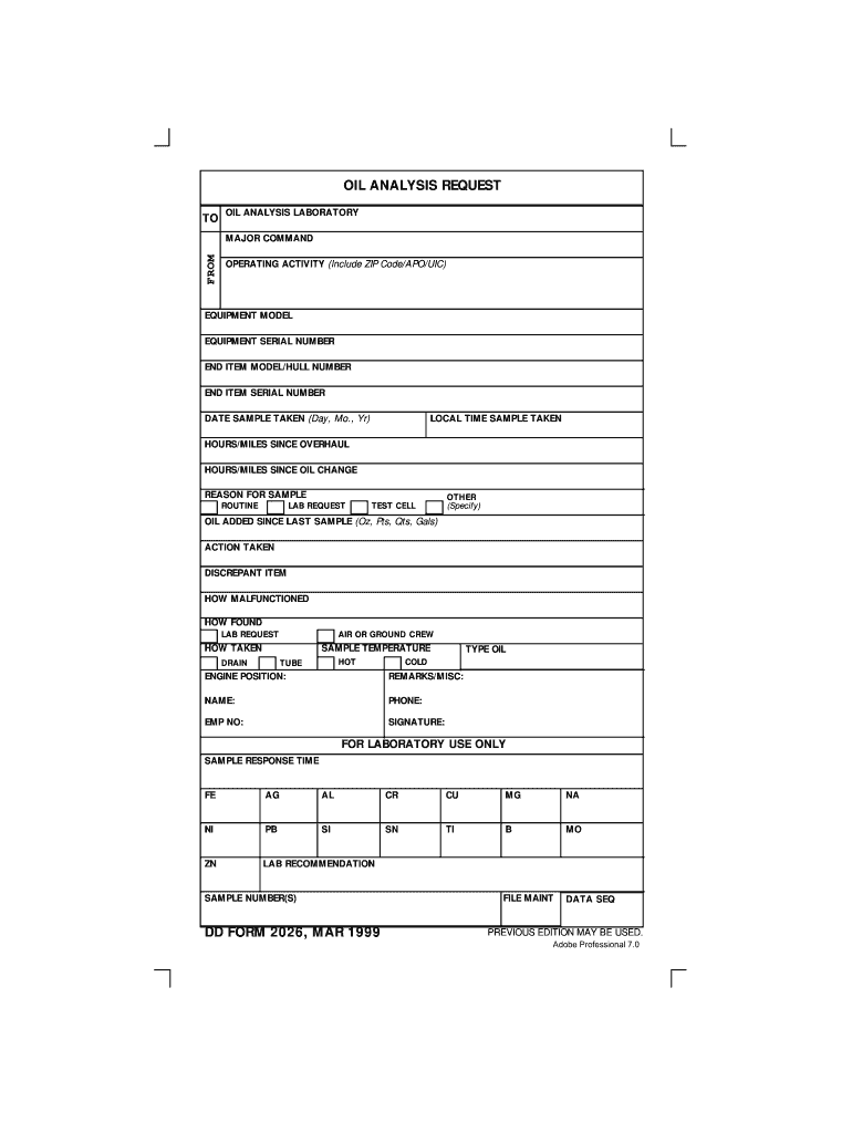 Dd Form 2026 Fill Online Printable Fillable Blank PdfFiller