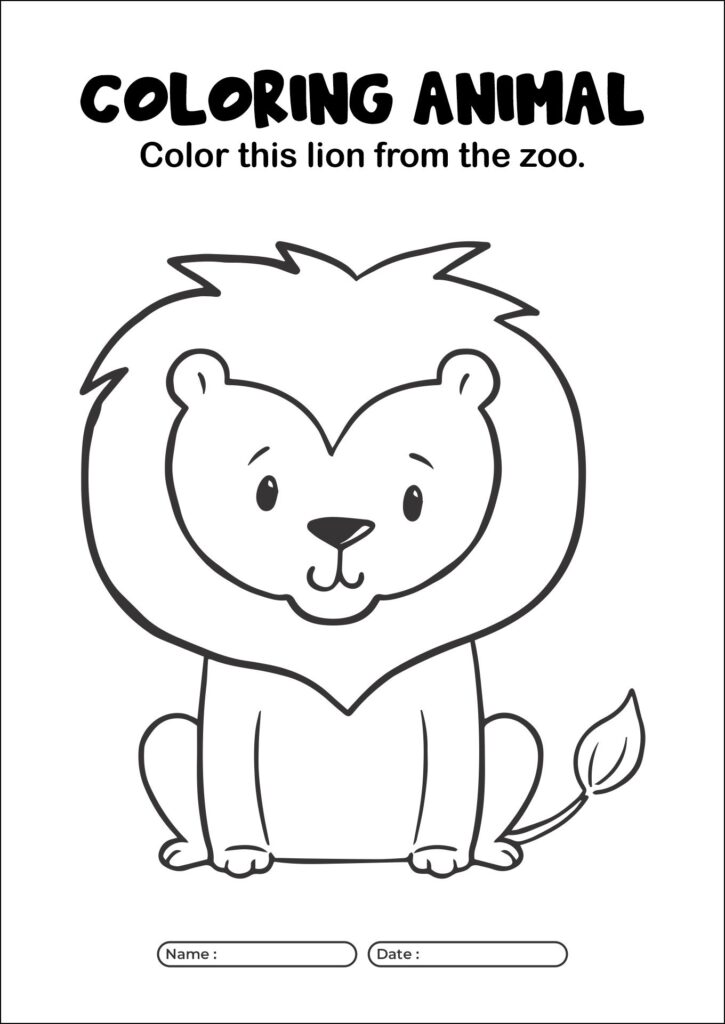 Dear Zoo 10 Free PDF Printables Printablee