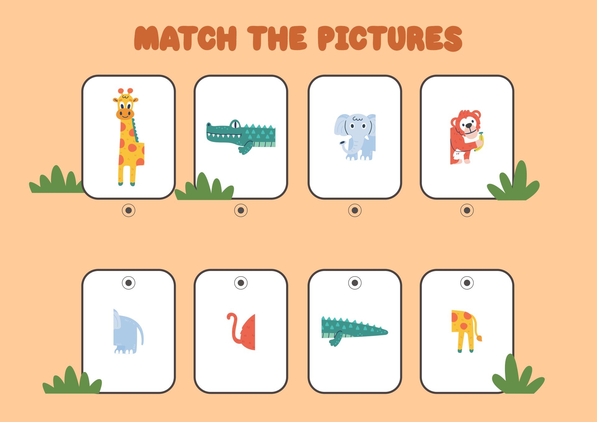 Dear Zoo 10 Free PDF Printables Printablee