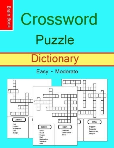 Dictionary Crossword Puzzle Free Printable