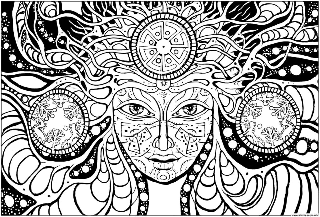 Difficult Coloring Pages For Adults At GetColorings Free 