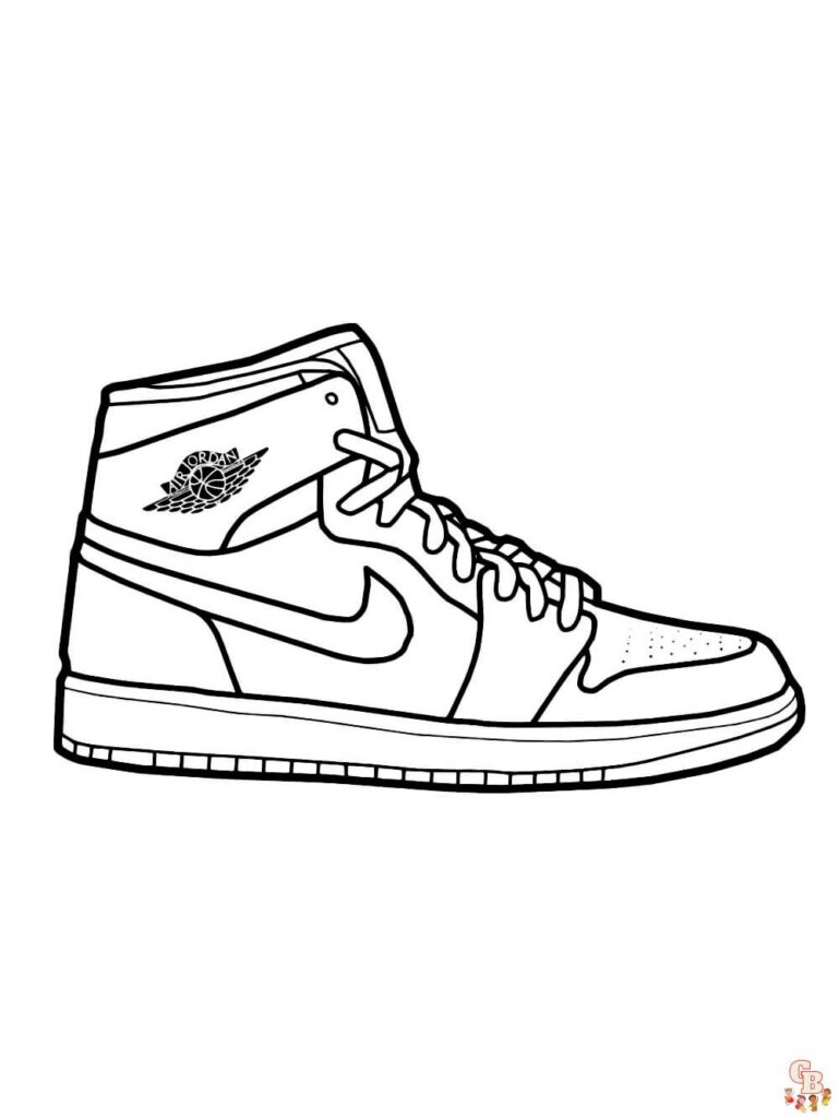 Discover The Best Air Jordan Coloring Pages For Kids