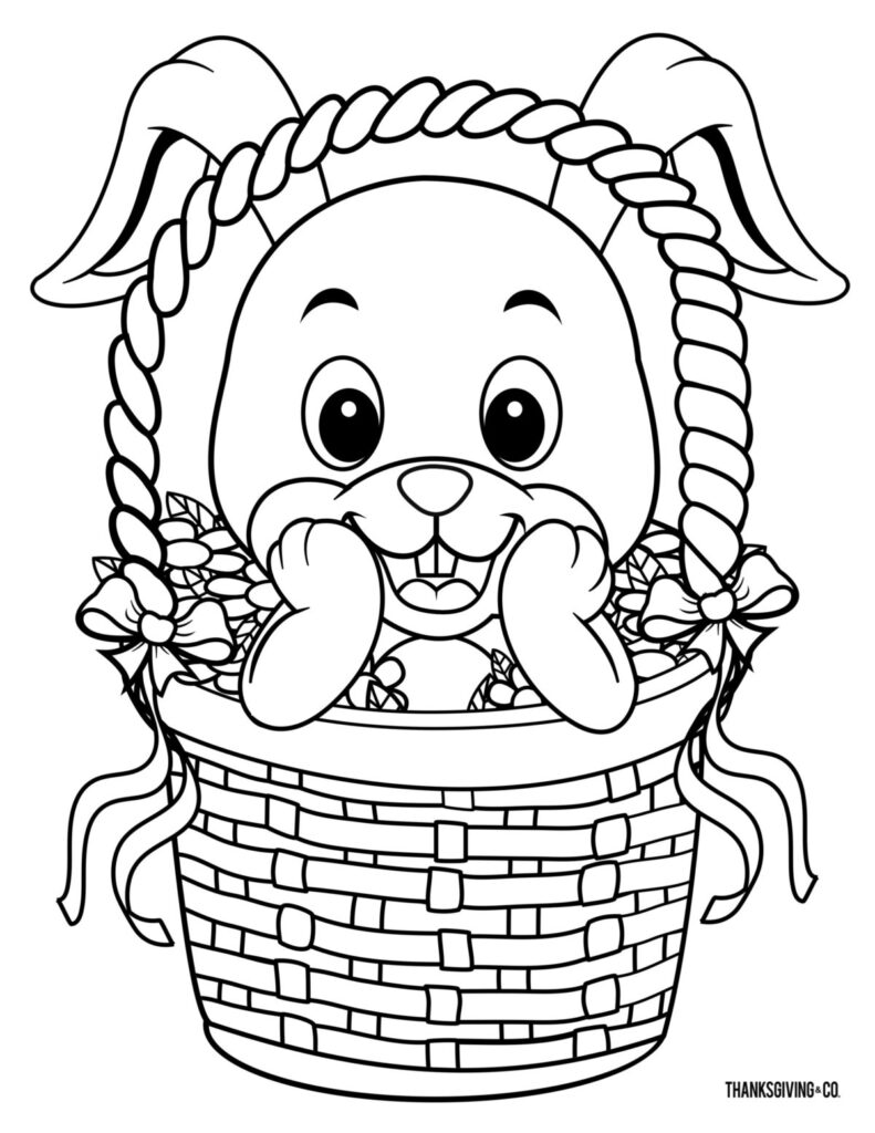 Easter Colouring Pages Free Printables