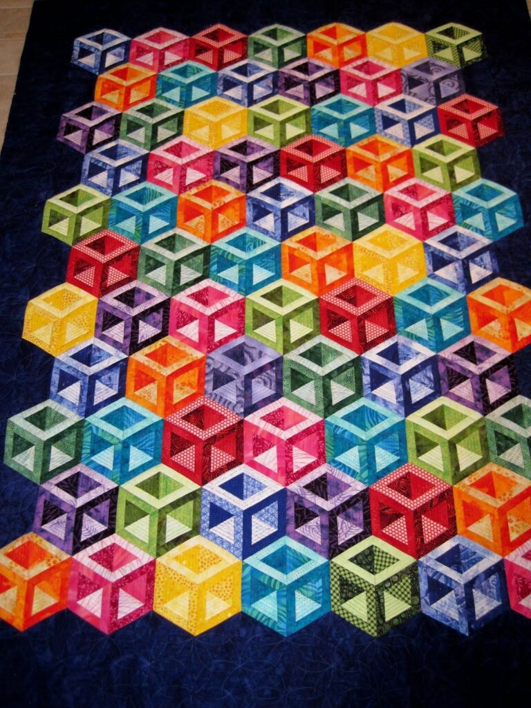 Easy 3D Quilt Patterns Free These Quilt Patterns Are A Great Place For