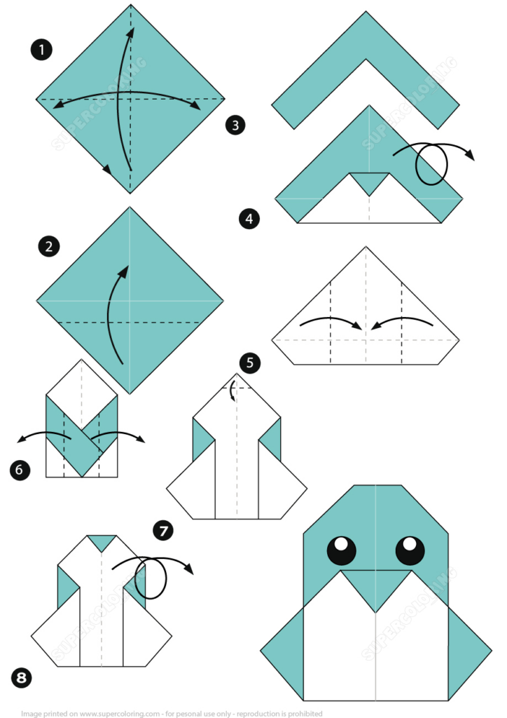 Easy Origami Printable Instructions