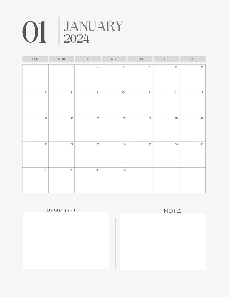 Free 8 5 X 11 2024 Calendar Planner To Save And Print For Your Own 