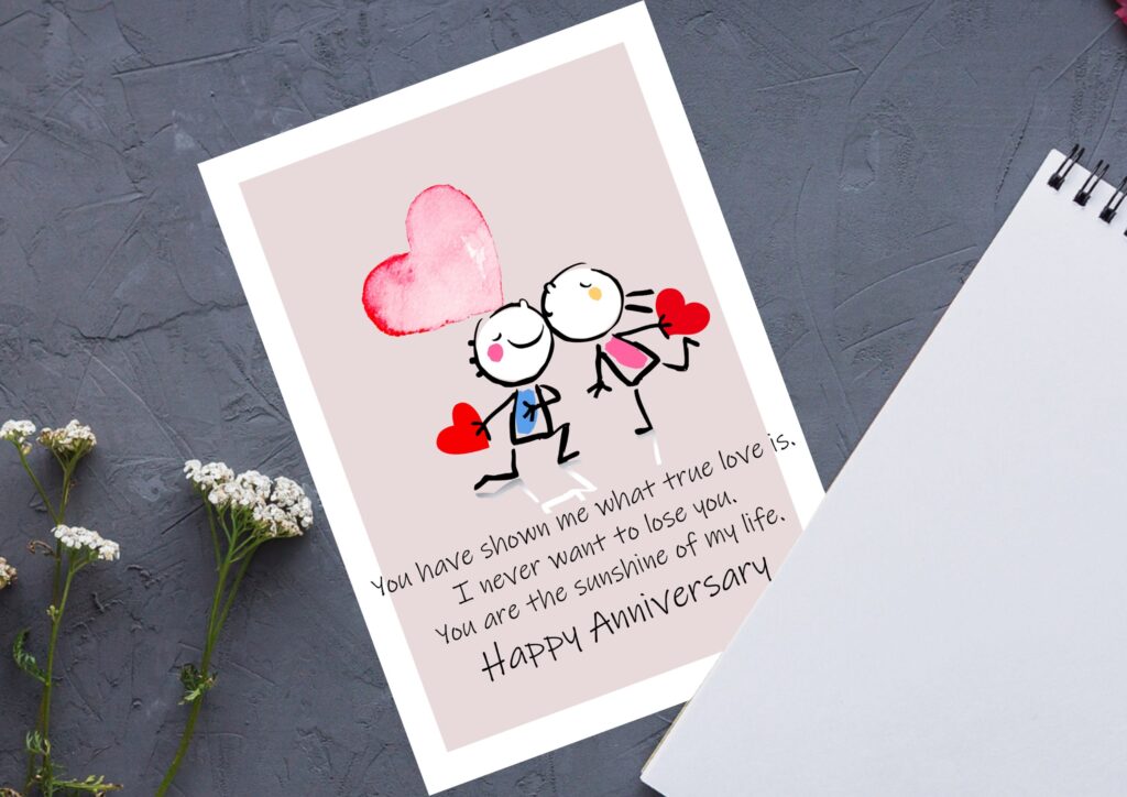 Free Anniversary Printable Cards