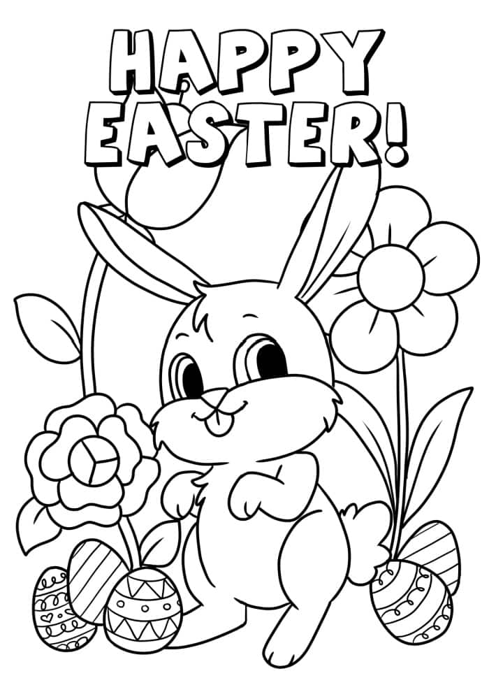 Free Coloring Pages For Easter Printable