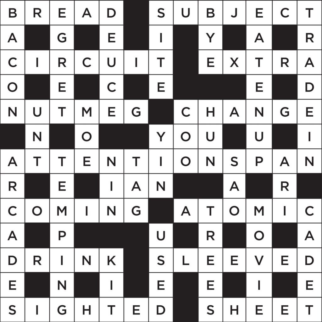 Free Crossword Puzzles With Pictures