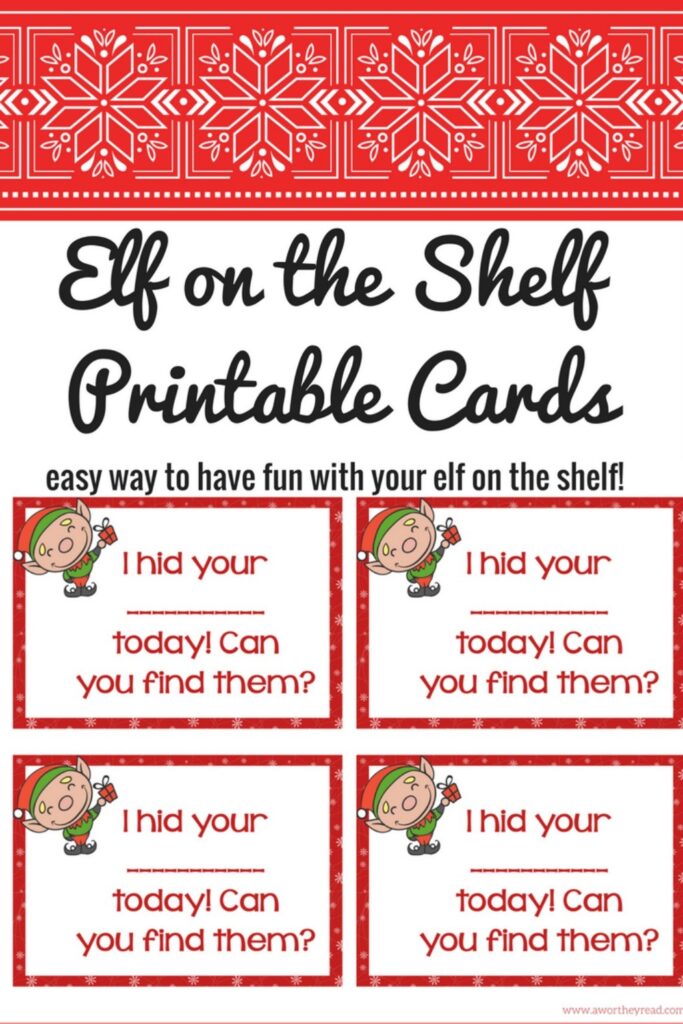 Free Elf Printables This Is The Ultimate Elf On The Printable 