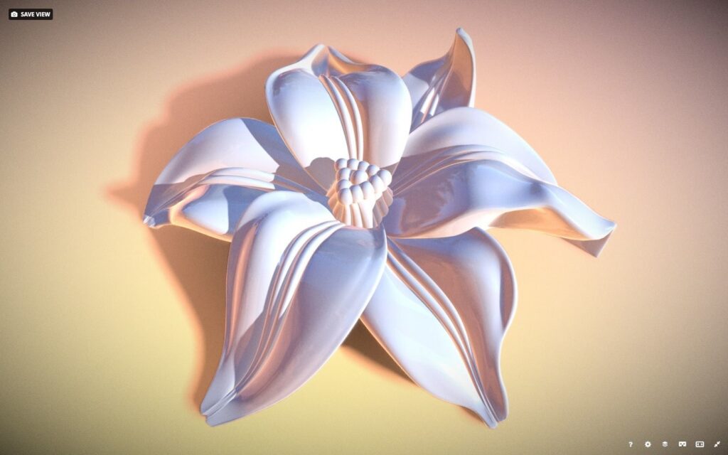 Free Flower 3d Print File Tutorial