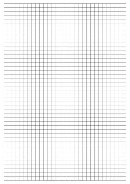 Free Graph Paper A4 Size Printable Download PDF