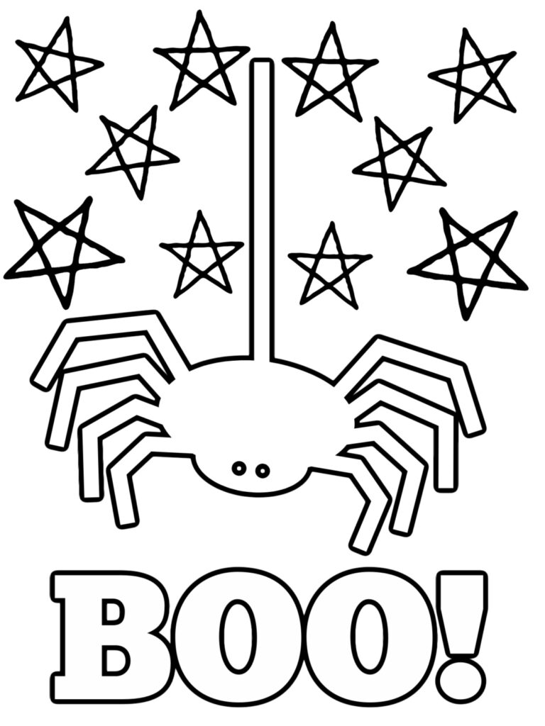 Free Halloween Coloring Printables For Kids